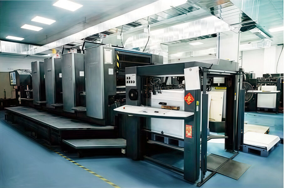 Guangzhou Changguan Printing Co., Ltd línea de producción del fabricante