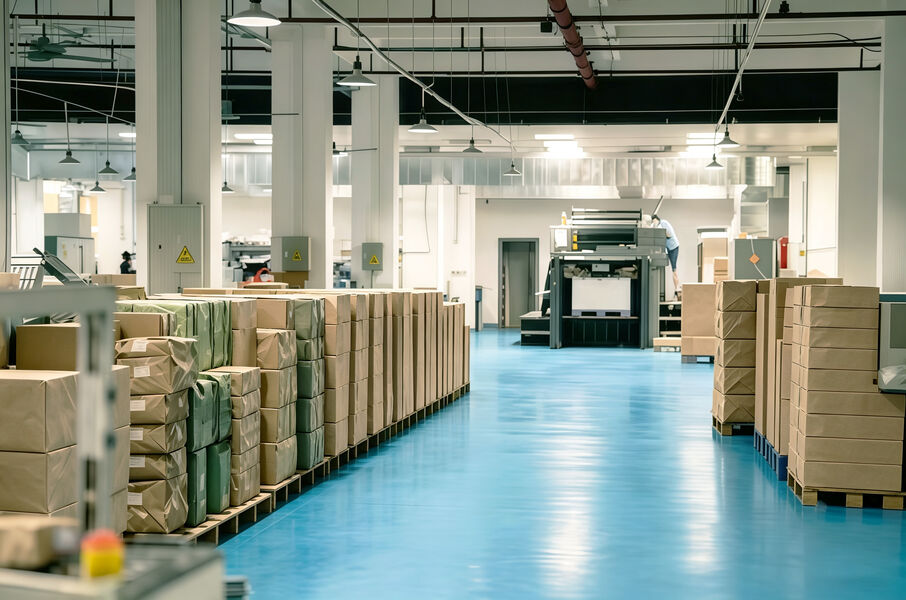 Guangzhou Changguan Printing Co., Ltd línea de producción del fabricante