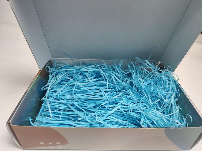 Impresión de grabado compatible con papel de corte de arrugas Raffia para relleno decorativo 7
