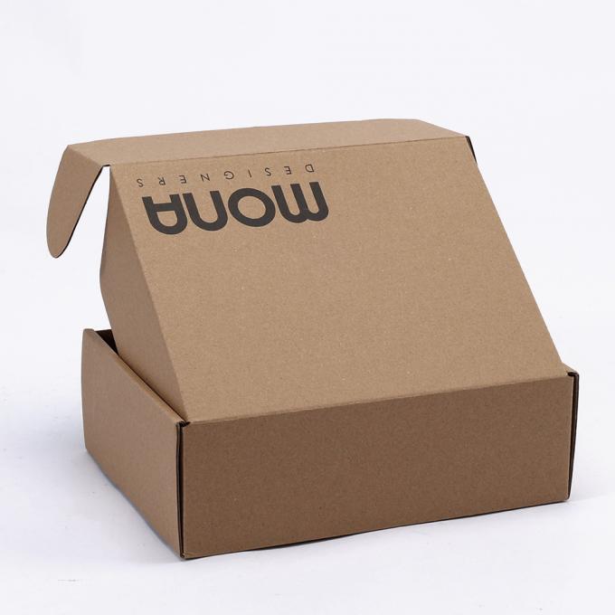 Logotipo personalizado Eco-friendly Papel blanco rígido de cartón Regalo de correo Cajas de envío plegables 10