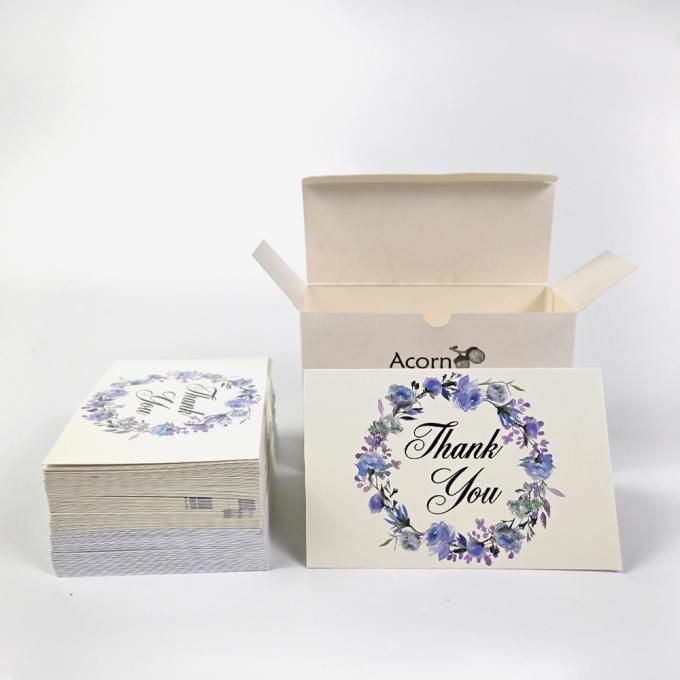 Servicio de Impresión de Libros de Logotipo Personalizado Tarjetas de Gracias Perfecto para bodas y cumpleaños 8