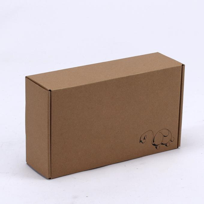 Cartón corrugado de cartón Flexografía de papel de embalaje Caja de correo para carpetas de mercancías de envío 9
