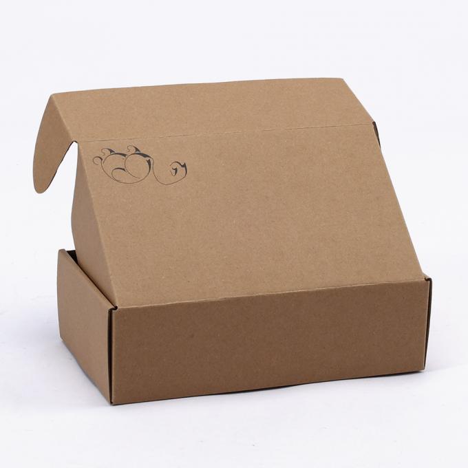 Cartón corrugado de cartón Flexografía de papel de embalaje Caja de correo para carpetas de mercancías de envío 11