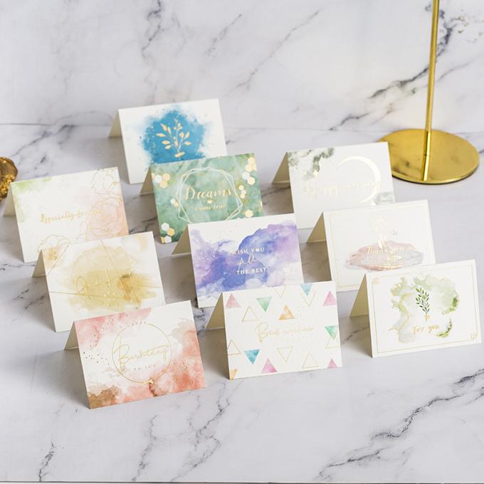 Tarjeta de felicitación de Navidad Flores blancas secas Deseos de regalo Tarjeta de mensaje para decoración DIY 6