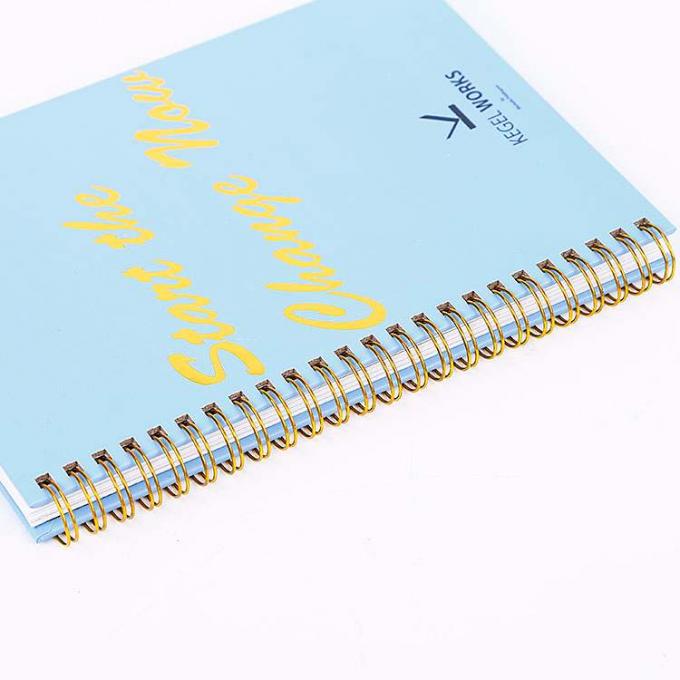 Diario de bolsillo Planificador de horarios Cuaderno de notas Sangrado libre Enlace espiral 3