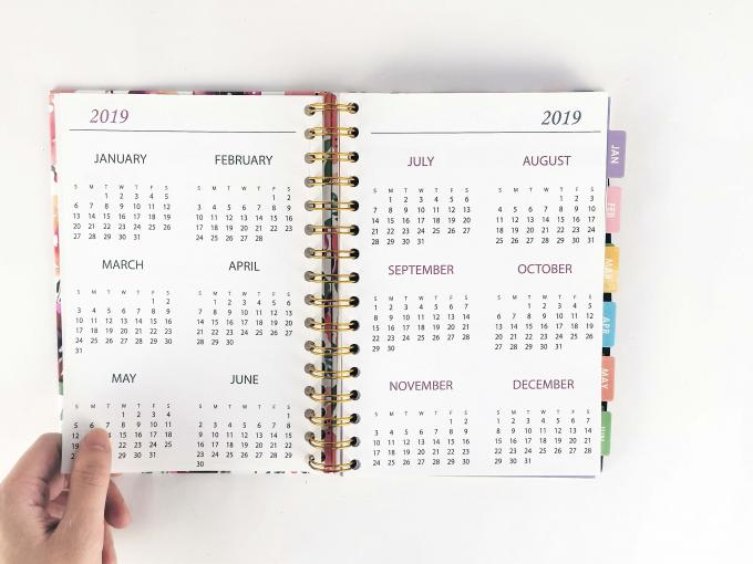 Cuaderno de escritura de composición en espiral con 40-80 páginas interiores 6