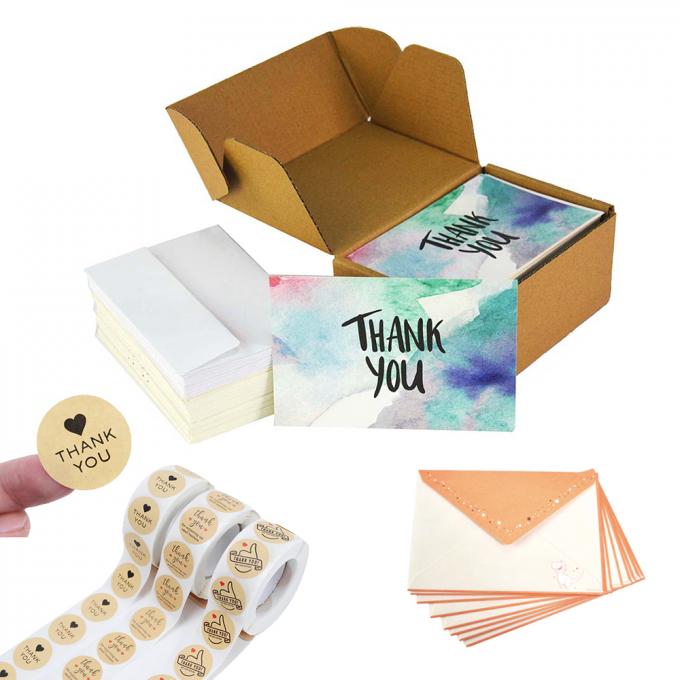 Impresión de offset 4c personalizada de lujo Tarjetas de felicitación de papel de oro para cumpleaños y bodas 3