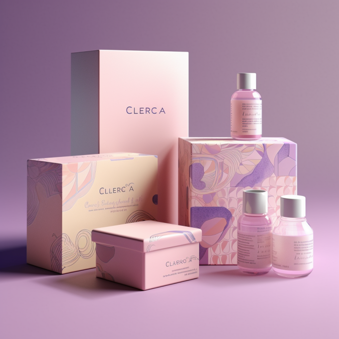 CMYK Color Pantone Impresión personalizada Envasado en cartón blanco ecológico en caja cosmética 7