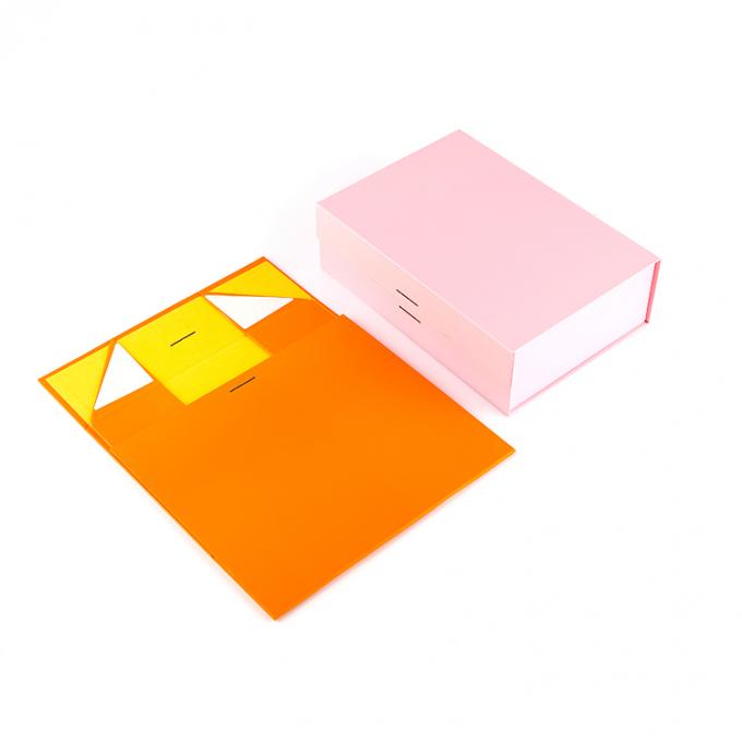 Embalaje de papel de tapa dura con logotipo personalizado, caja de regalo plegable con imán plegable con tapa magnética 11