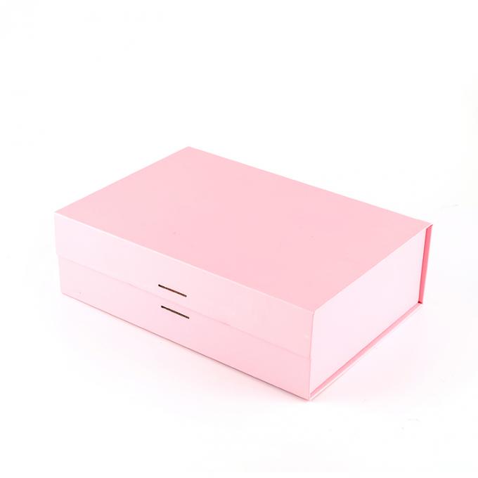 Embalaje de papel de tapa dura con logotipo personalizado, caja de regalo plegable con imán plegable con tapa magnética 8