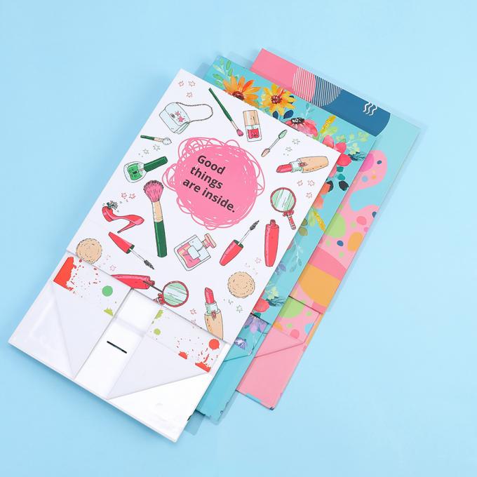 Calzado industrial Ropa de lujo de colores plegable de cierre magnético caja de embalaje de regalo 8