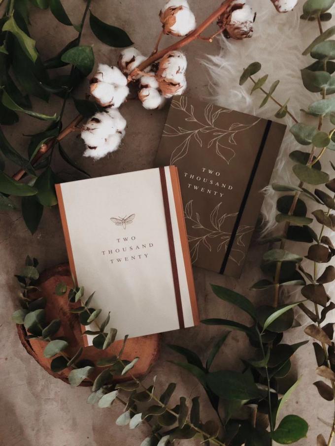 Escondido Cuaderno de tapa dura de espiral Impresión Planificador semanal con 80 hojas Páginas interiores 6