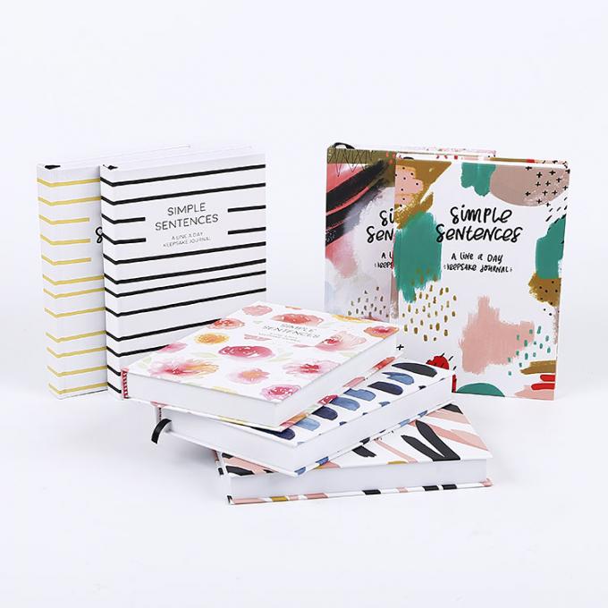 A5 Cuaderno laminado de tapa dura Impresión de 365 páginas Horario diario Planificador de agenda 1