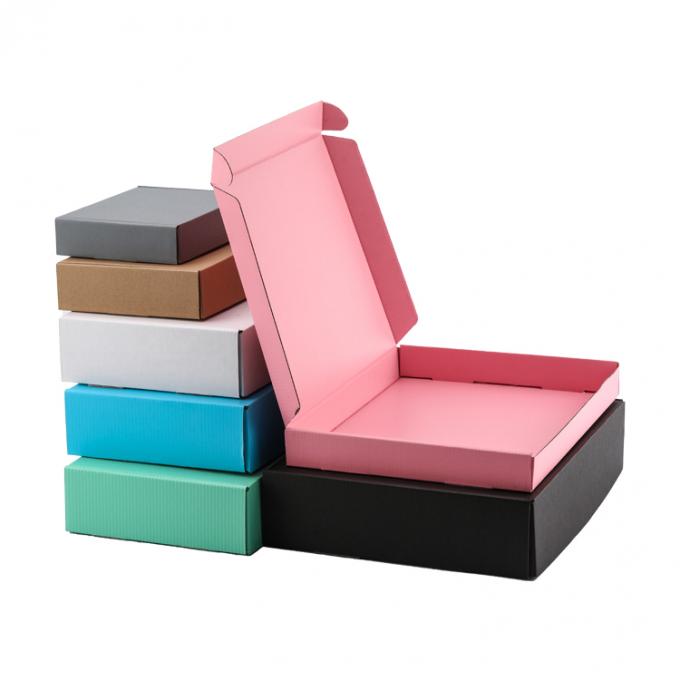 Impresión CMYK Impresión de papel kraft cartón embalaje cartón corrugado cajas de envío 10