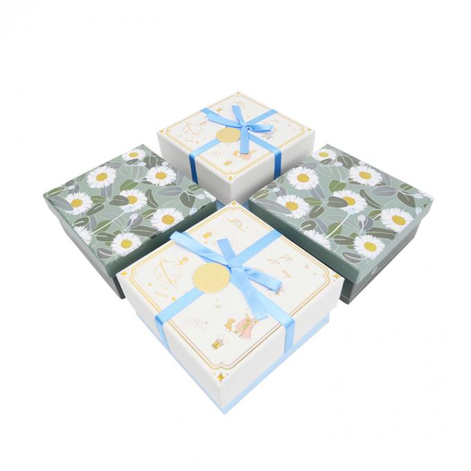 Joias industriales de corte a presión personalizadas Reloj anteojos Caja de papel de caramelo de lujo para la boda 7