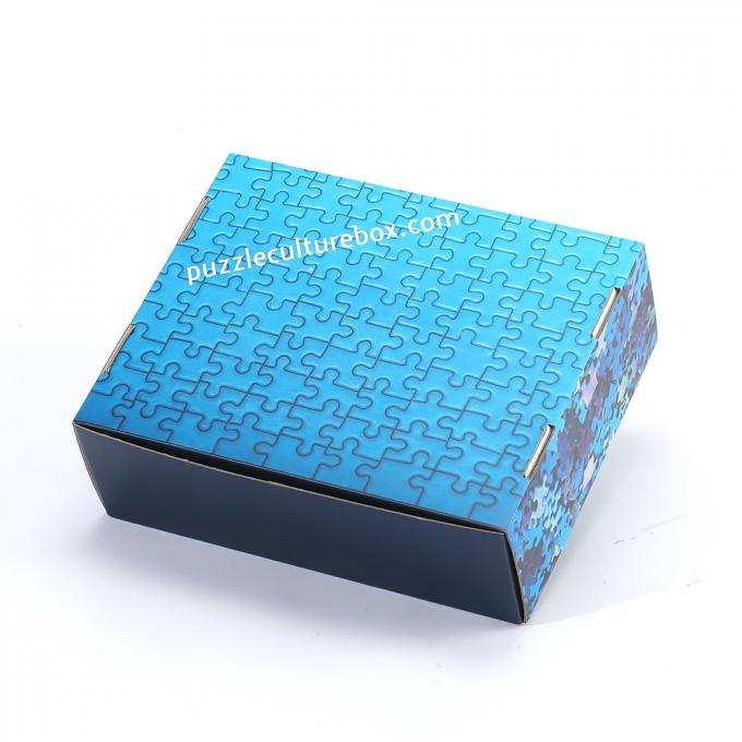 CMYK Impreso de cartón corrugado Correo Aeroplano de envío de la caja de correos con diseño personalizado 7