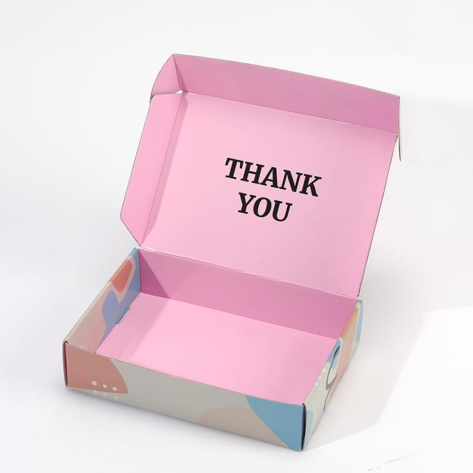 Caja de papel ondulado grande reciclable para el envío de trajes velas de joyería impresas a medida 6