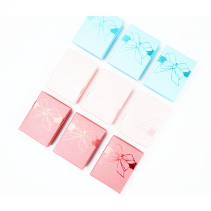 Caja de papel de joyería mini cuadrada para caja de joyería en CD 5