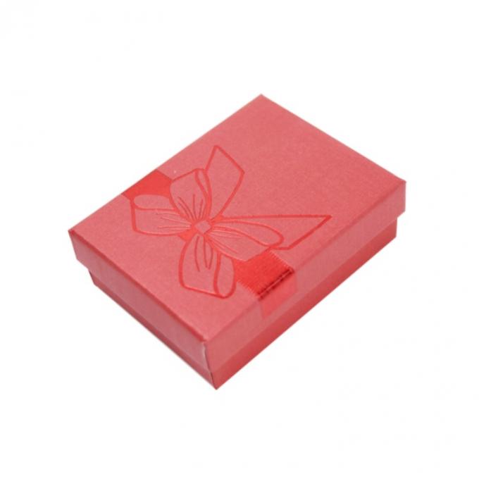 Caja de papel de joyería mini cuadrada para caja de joyería en CD 9