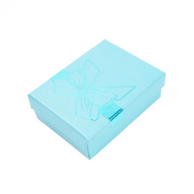 Caja de papel de joyería mini cuadrada para caja de joyería en CD 8