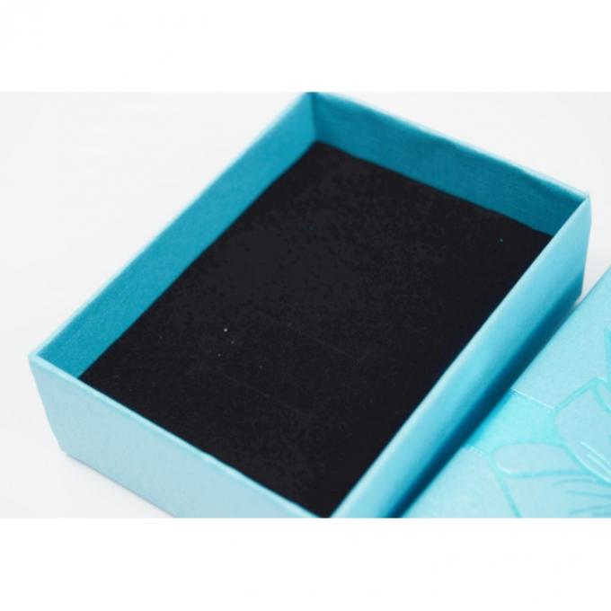 Caja de papel de joyería mini cuadrada para caja de joyería en CD 12