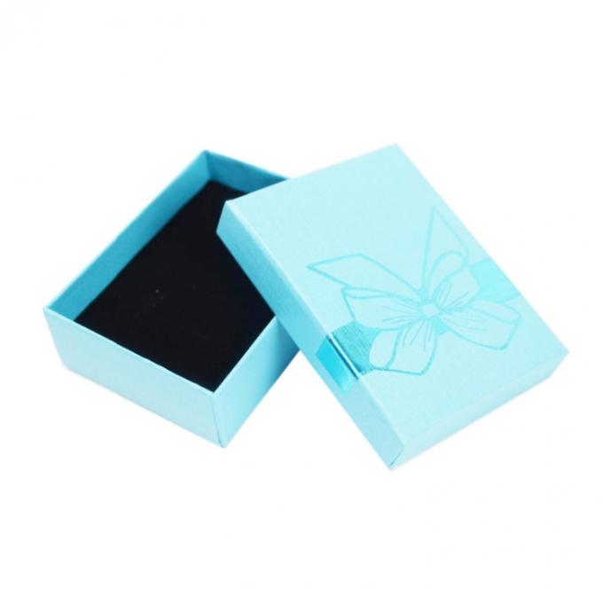 Caja de papel de joyería mini cuadrada para caja de joyería en CD 11