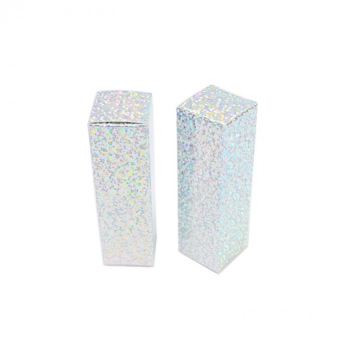Color completo Cartón de diseño personalizado Cartón líquido Cosmético Brillo labial Lápiz labial Caja de embalaje de papel 1