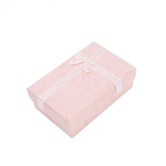 Tamaño personalizado Se acepta la caja de regalo rosa con arco en el cielo y la cubierta de la tierra 6