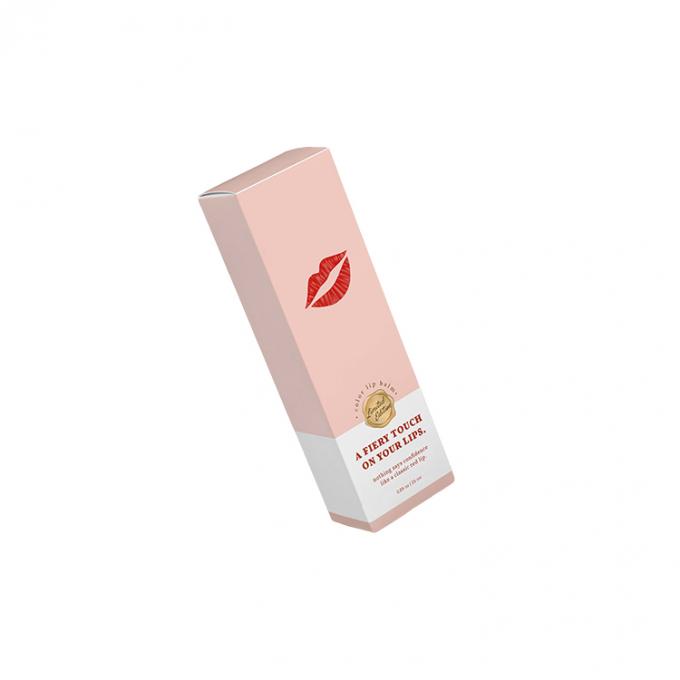 Tamaño personalizado Acceptado Bote de papel para lápiz labial para embalajes cosméticos ecológicos 10