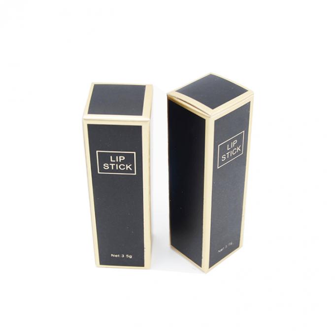 Color completo Cartón de diseño personalizado Cartón líquido Cosmético Brillo labial Lápiz labial Caja de embalaje de papel 4