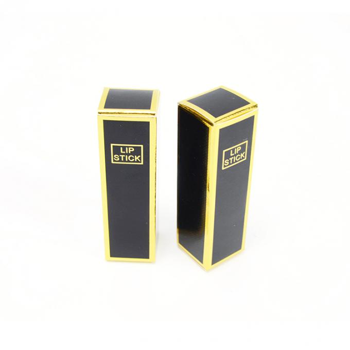 Color completo Cartón de diseño personalizado Cartón líquido Cosmético Brillo labial Lápiz labial Caja de embalaje de papel 5