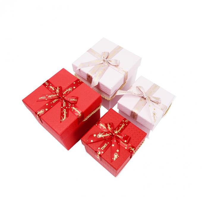 Elegante Bote de regalo para la fiesta de bodas con mango y tapa cortado a medida aceptado 0