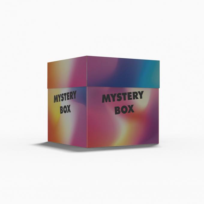 Diseño personalizado de electrónica embalaje cajas regalo caja misteriosa caja sorpresa caja con revestimiento UV CMYK 2