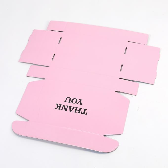 Caja de papel ondulado grande reciclable para el envío de trajes velas de joyería impresas a medida 10