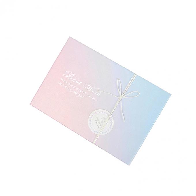 Cartón rosa personalizado Caramelo maquillaje cosmético Papel de joyería Cajas de embalaje de regalo con logotipo 3