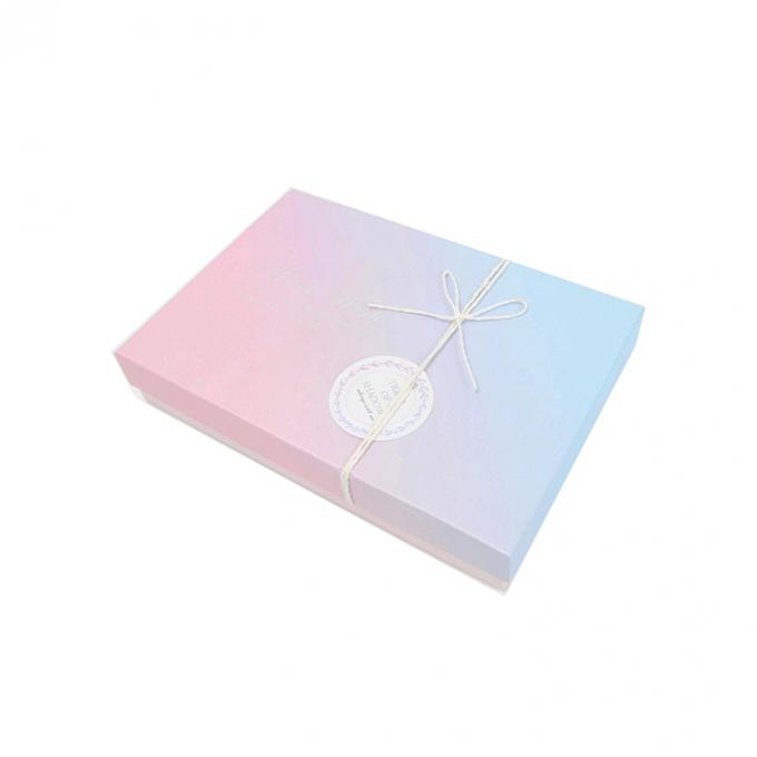 Cartón rosa personalizado Caramelo maquillaje cosmético Papel de joyería Cajas de embalaje de regalo con logotipo 4