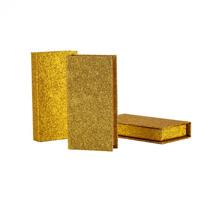 Cartón corrugado de etiqueta privada Logotipo personalizado Impreso no tóxico de lujo Bling Rellamos vacíos Caja de embalaje 4