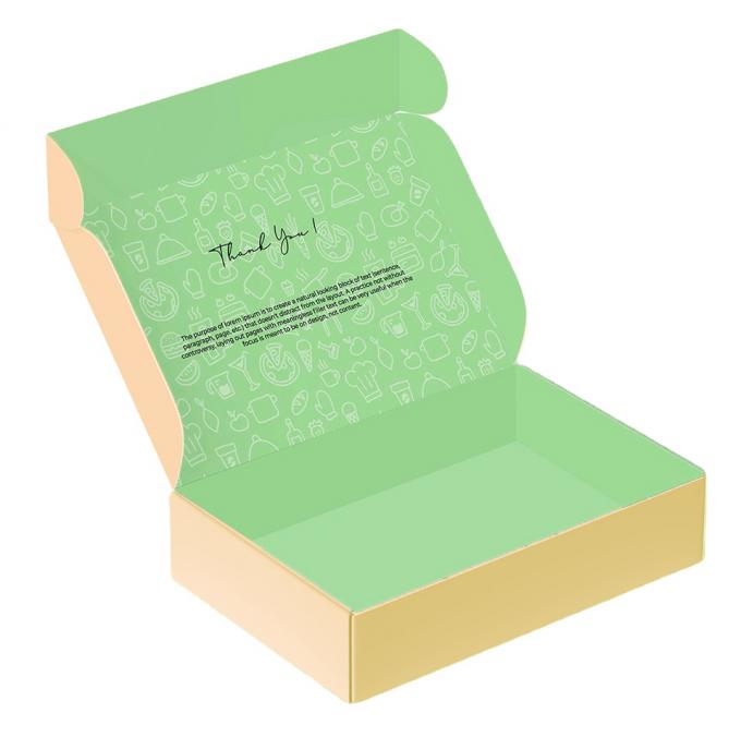 Pedido personalizado Envío verde embalaje de regalo corrugado Cajas de correo para pequeñas empresas 7
