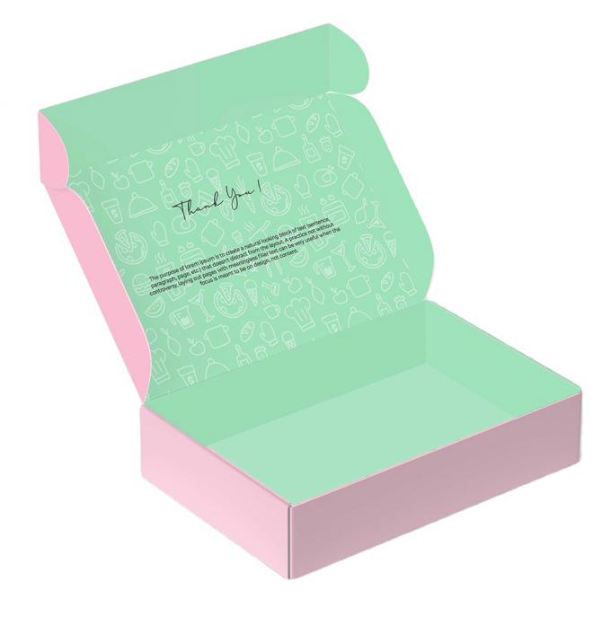 Pedido personalizado Envío verde embalaje de regalo corrugado Cajas de correo para pequeñas empresas 8