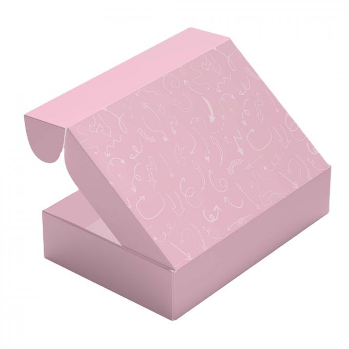 Embalaje corrugado Cajas de envío rosas 8