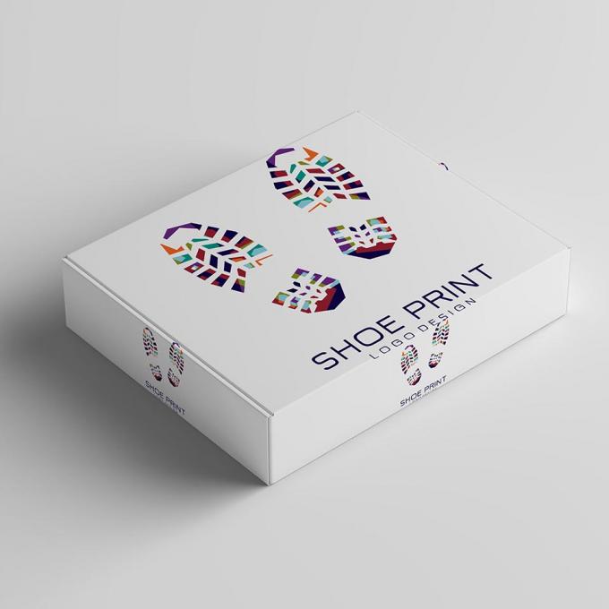 Bajo MOQ Logotipo personalizado de ropa corrugada de color blanco Embalaje correo postal envío correo caja de zapatos para regalo 8