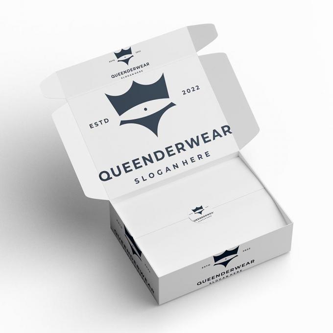 Caja de correo de envío corrugado con logotipo personalizado para entrega de envases de tiendas ecológicas 7