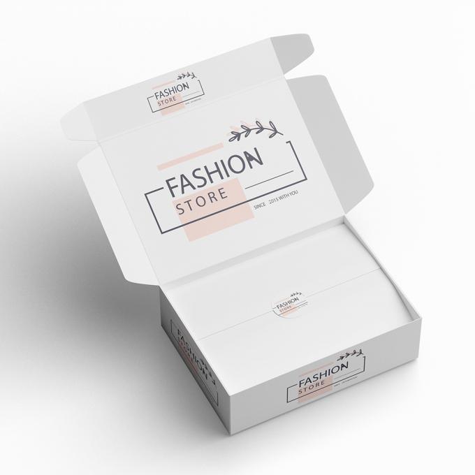 Caja de correo de envío corrugado con logotipo personalizado para entrega de envases de tiendas ecológicas 10