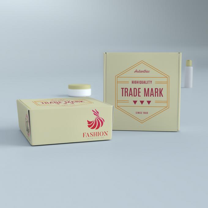Cajas de embalaje de maquillaje cosmético ecológico Cajas de envío postal de cartón corrugado 9