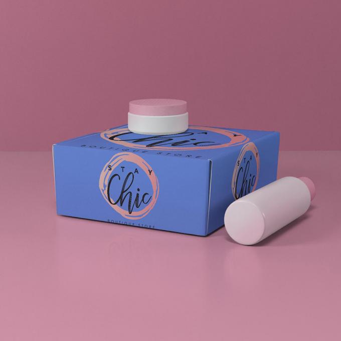 Cajas de embalaje de maquillaje cosmético ecológico Cajas de envío postal de cartón corrugado 10