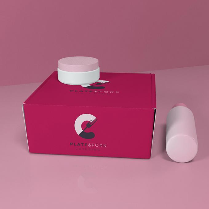 Cajas de embalaje de maquillaje cosmético ecológico Cajas de envío postal de cartón corrugado 11