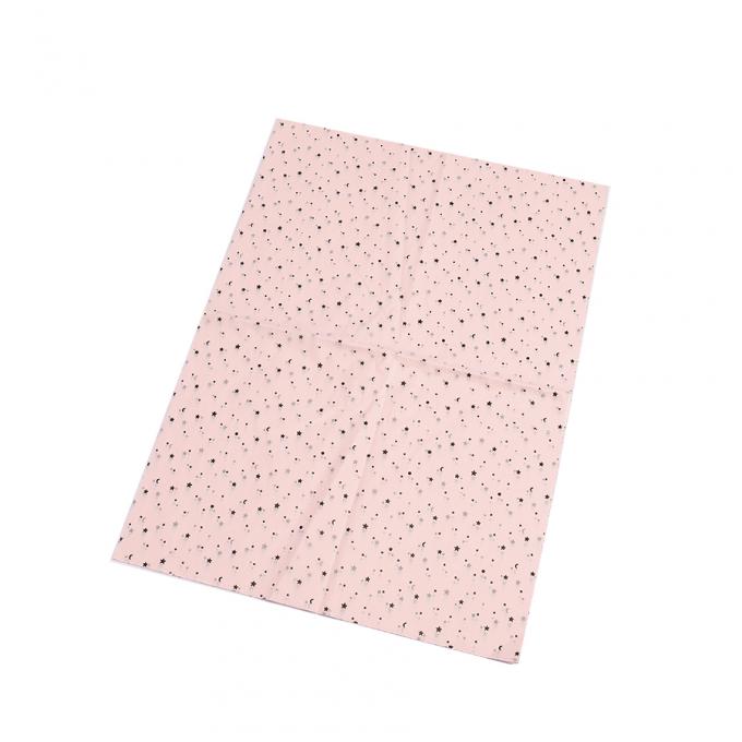 Impresión digital Logotipo impreso a medida Papel de tejido de regalo rosa para ropa de embalaje 6