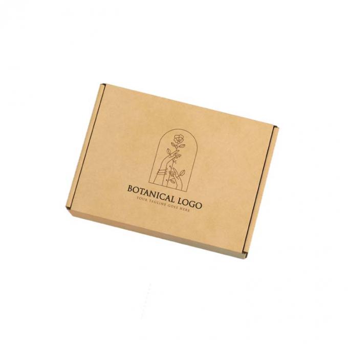 Envases de papel corrugado de cartelería para ropa de vestir envases cosméticos cajas de suscripción 8