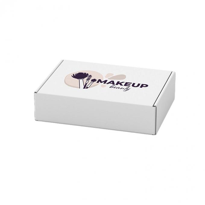 Reciclables de lujo logotipo personalizado papel vacío Falsa caja de embalaje de pestañas para el envío 5