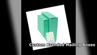 Cajas de envío de cartón impresas personalizadas para su marca